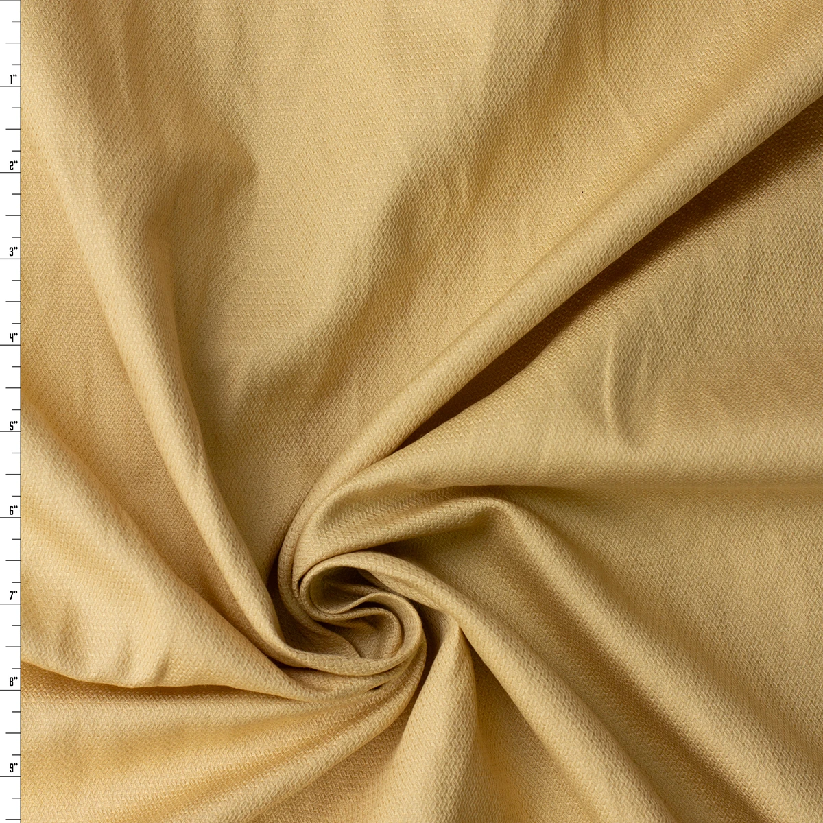 Golden Tan Micro Geometric Cotton Jaquard #33057 Fabric By The Yard
