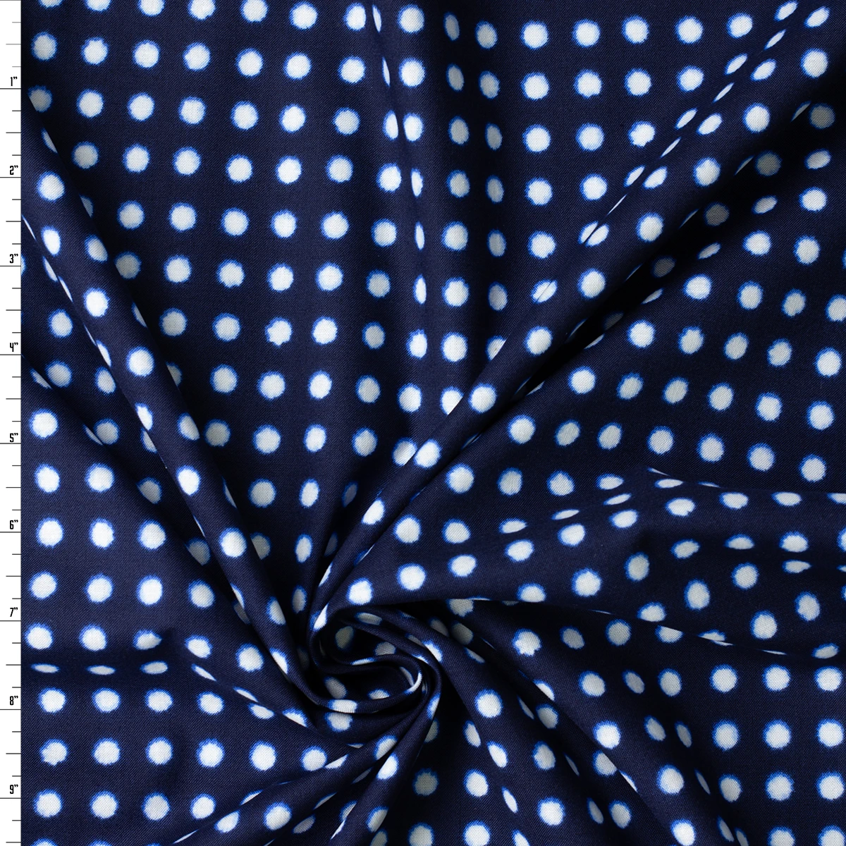 Blue Shibori Japanese Cotton Print from Robert Kaufman #33058 Fabric By The Yard