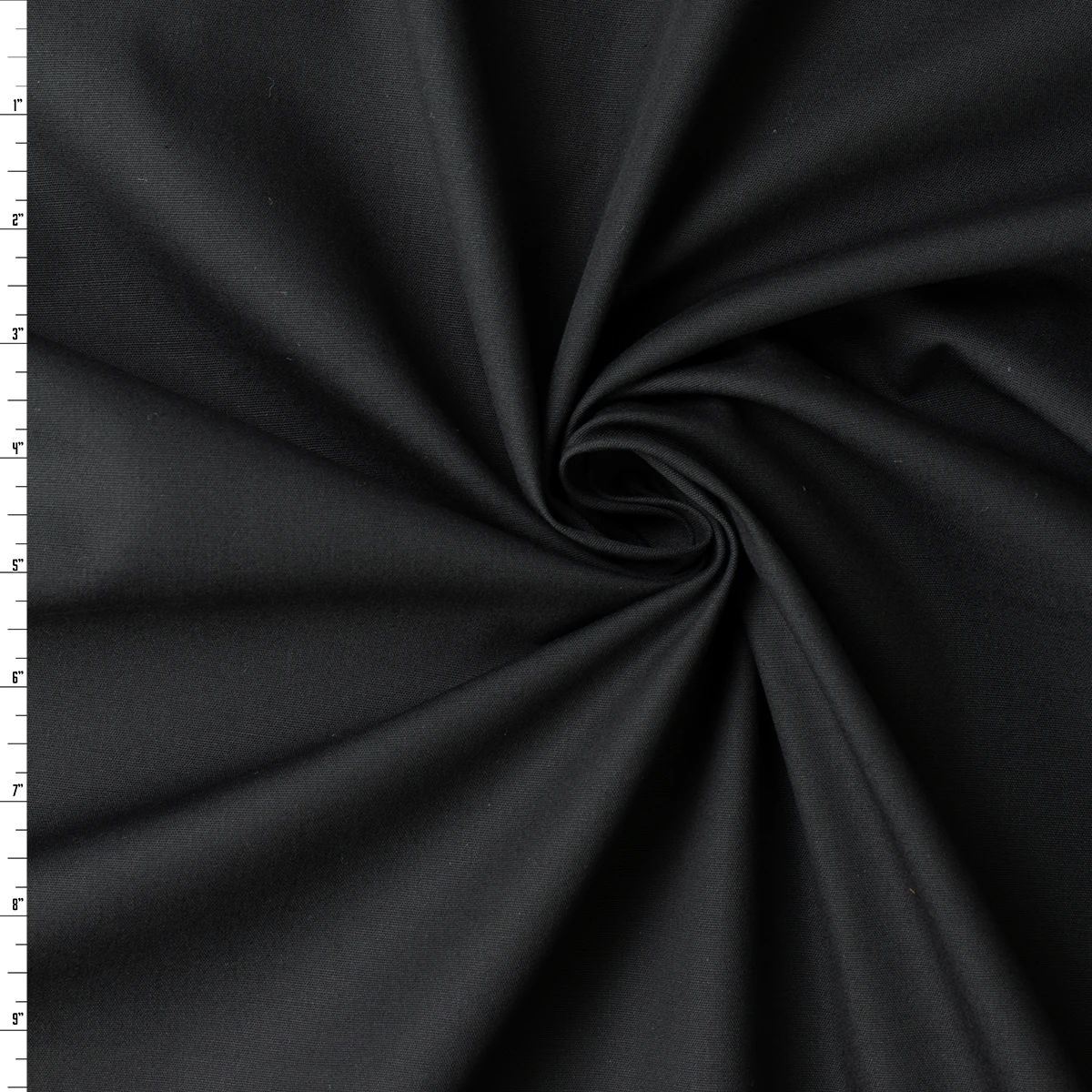 Black Malibu Japanese Cotton Poplin from Robert Kaufman #33059 Fabric By The Yard