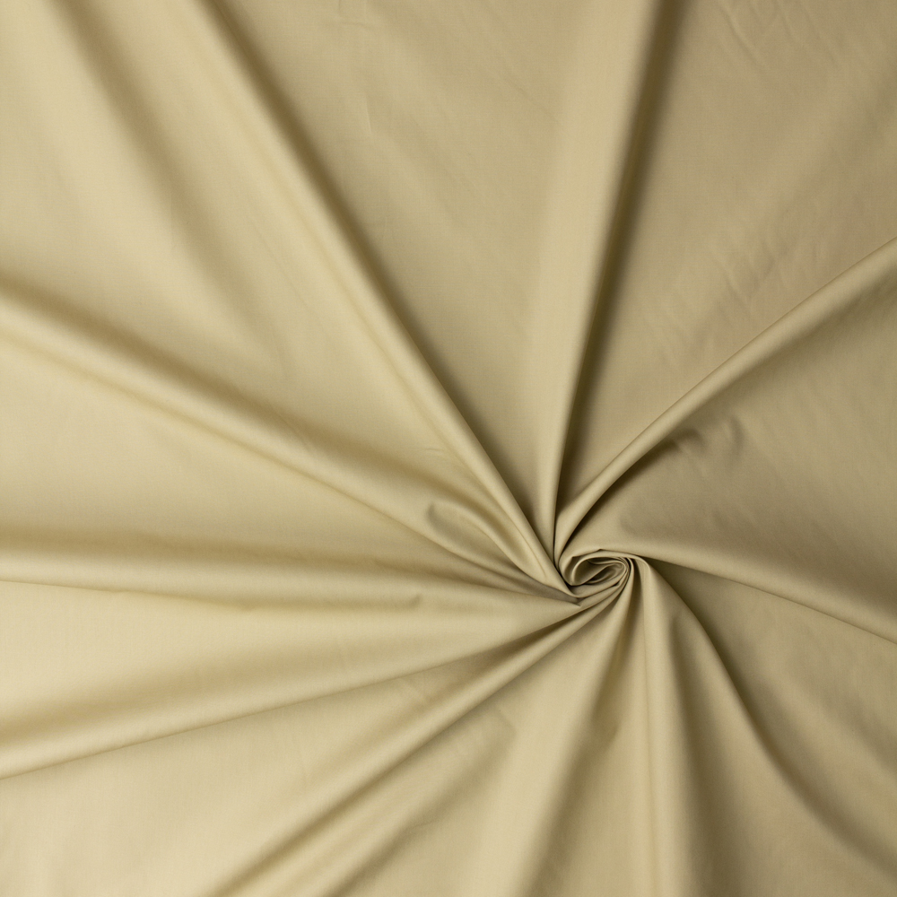 Khaki Superluxe Japanese Cotton Poplin from Robert Kaufman #33062 Fabric By The Yard - Wide shot