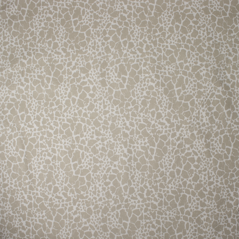 Light Tan and Offwhite Cracked Pattern Midweight Stretch Twill