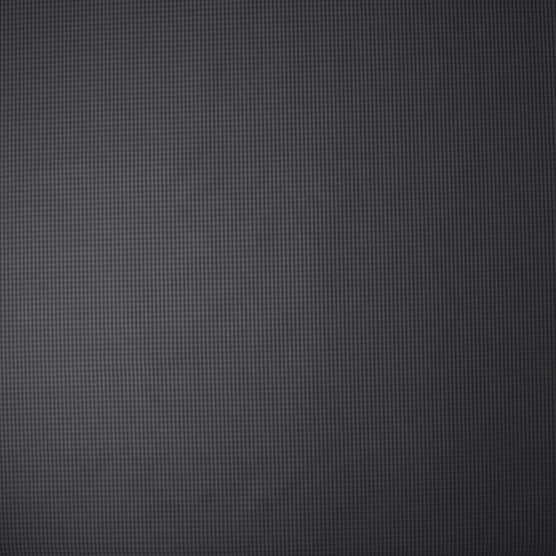 Grey and Black Mini Check Cotton Shirting