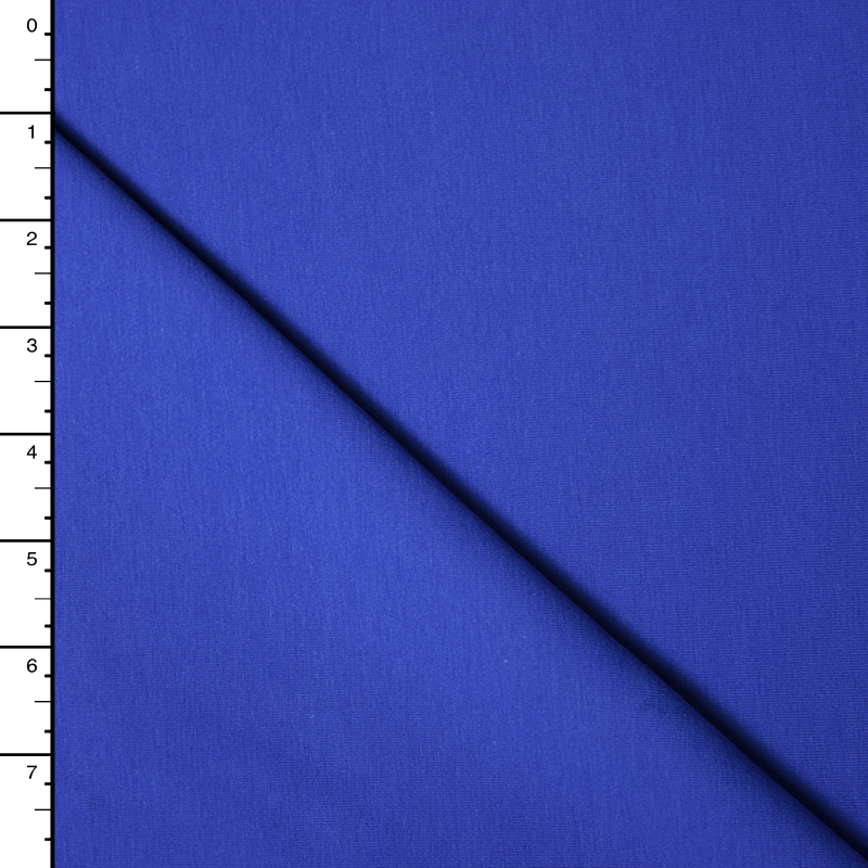 Blue Premium Midweight Cotton Lycra Jersey Knit