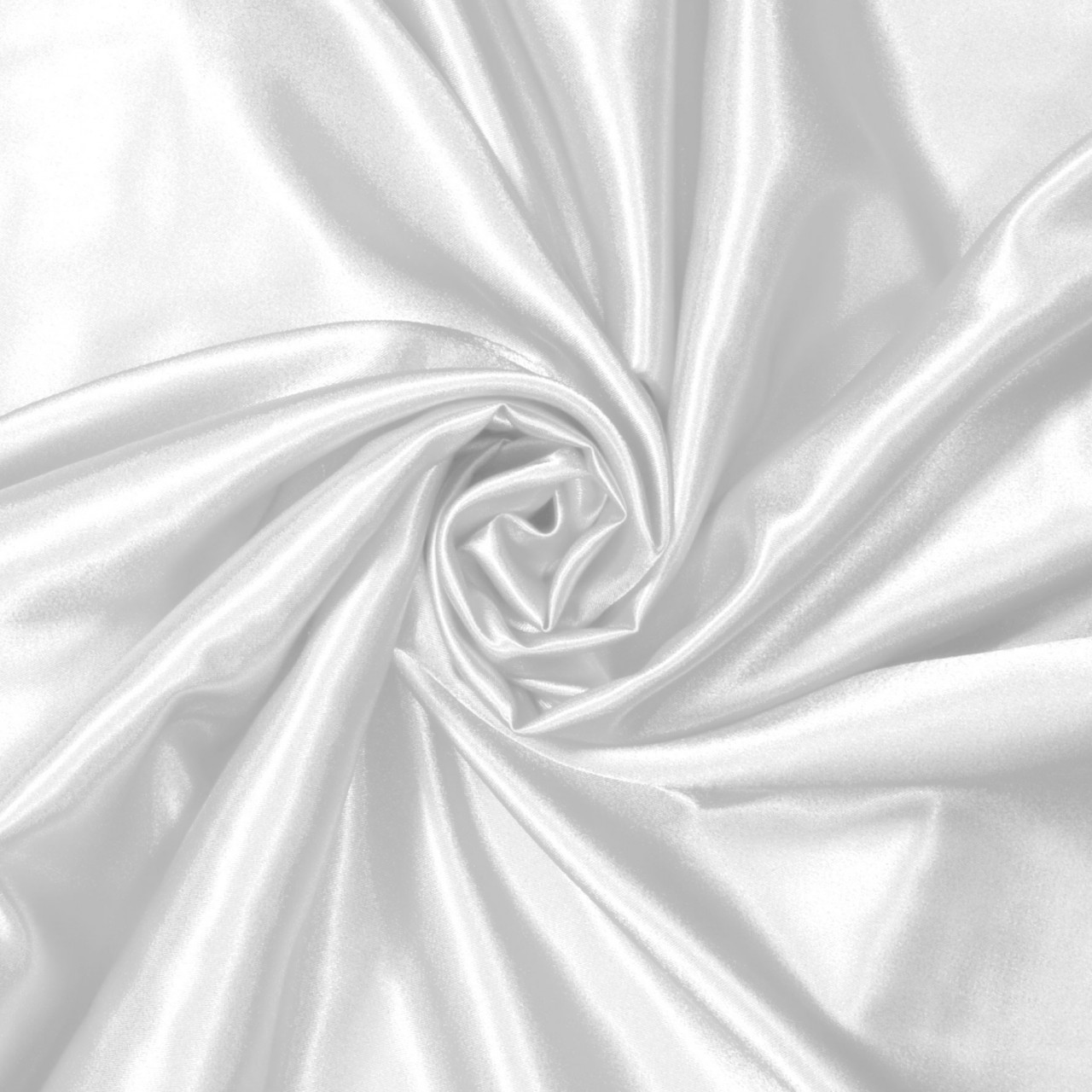 White Charmeuse Satin