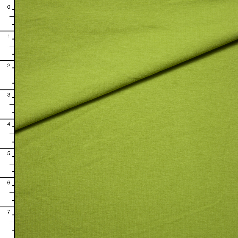 Lime Midweight 4-way Stretch Jersey Knit