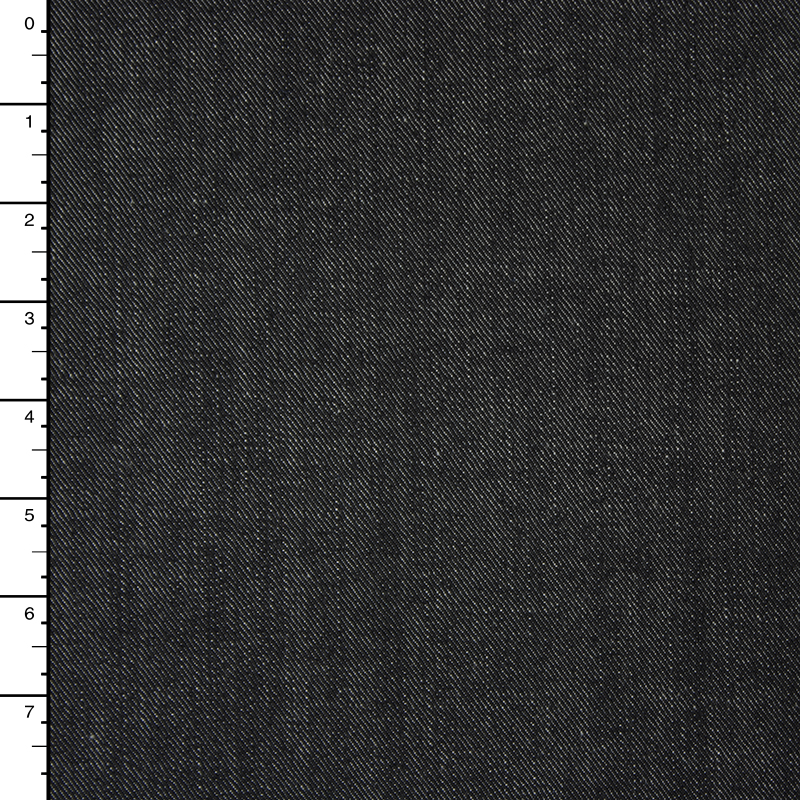 Black Extra-Wide 12oz Denim Fabric