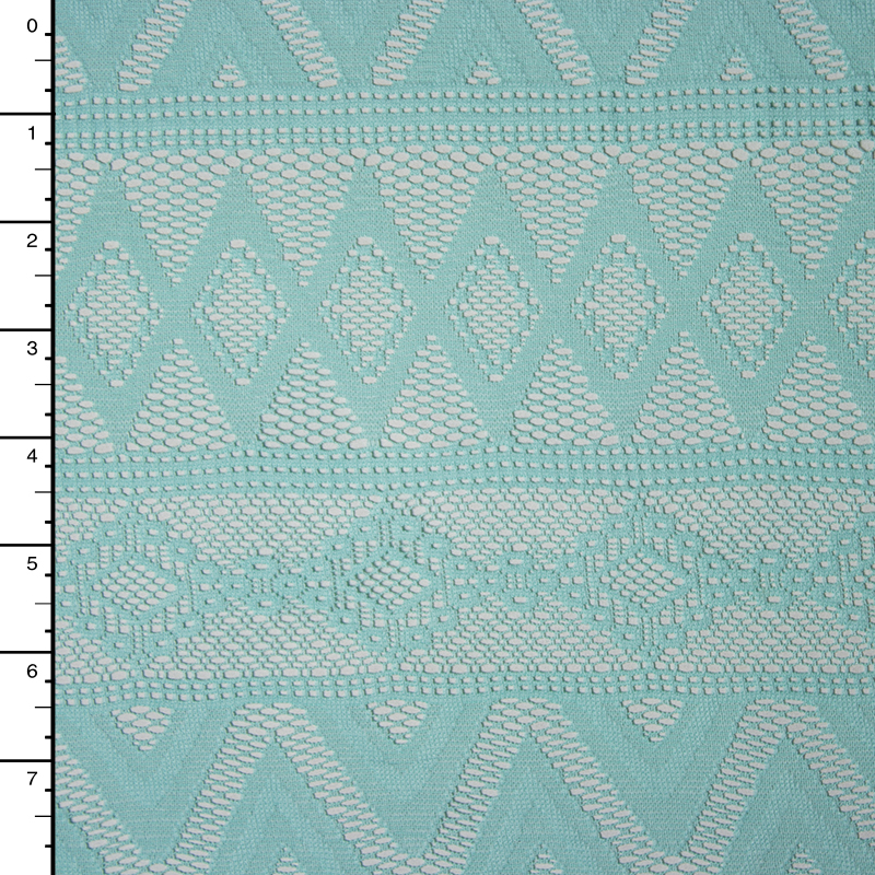 Aqua Tribal Stretch Lace