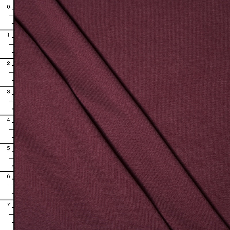 Wine Modal Jersey Knit