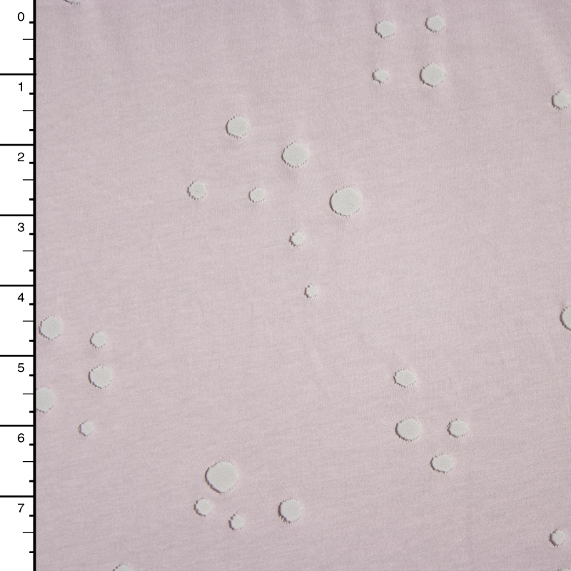 Blush Pink 'Holey' Jersey Knit