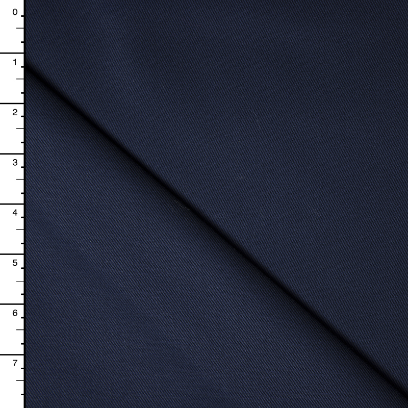 Navy Blue Cotton Twill