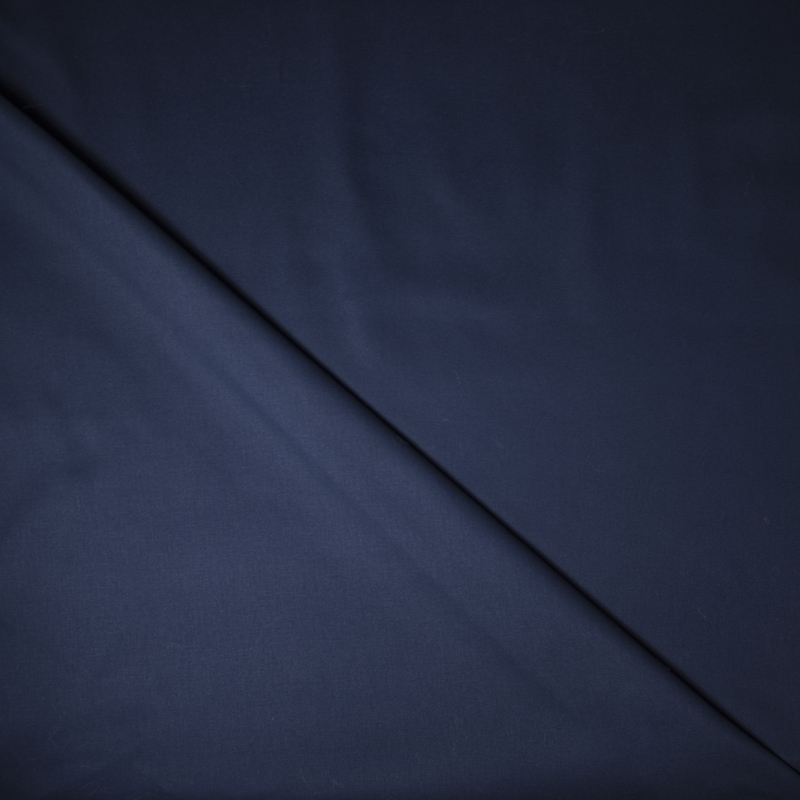 Navy Blue Cotton Twill