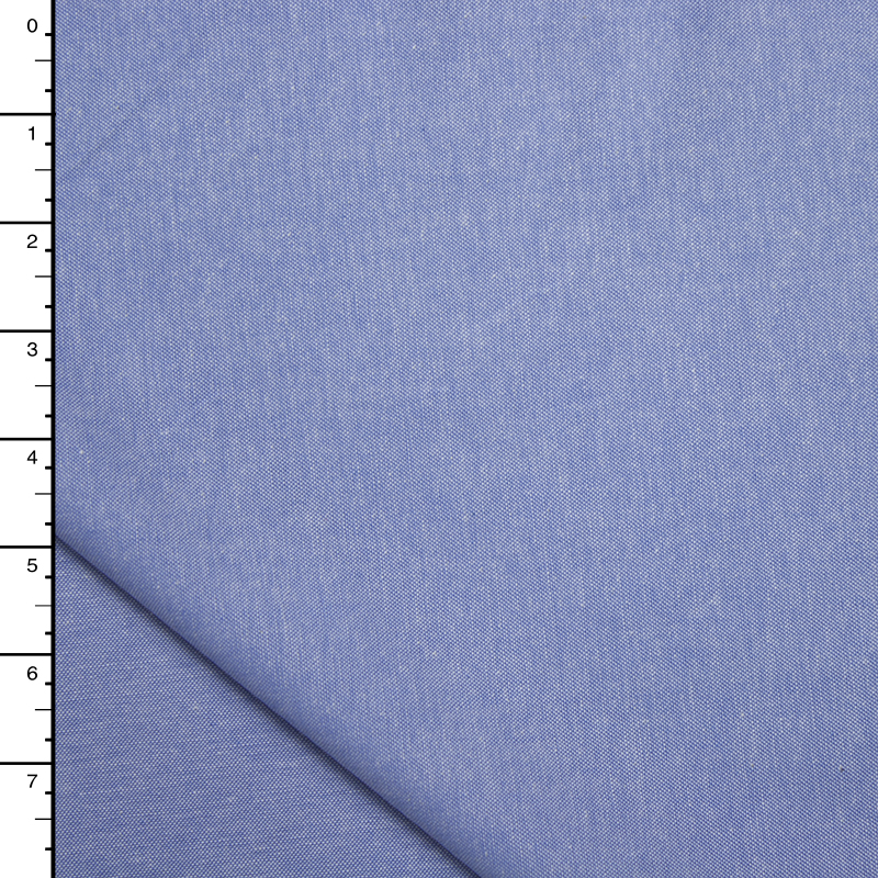 Light Blue Cotton Oxford Cloth
