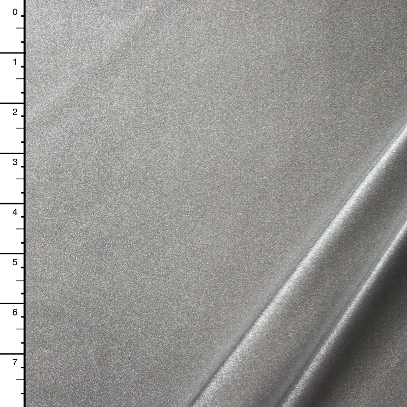Silver Metallic Nylon/Lycra