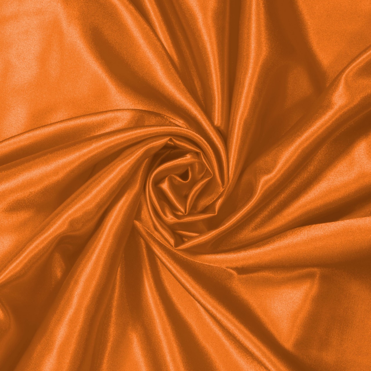 Orange Charmeuse Satin