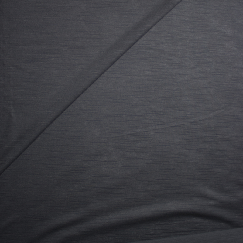 Dark Grey Slubbed Lightweight Sweater Knit