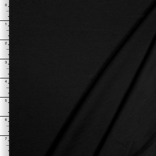 Black Midweight Stretch Ponte De Roma
