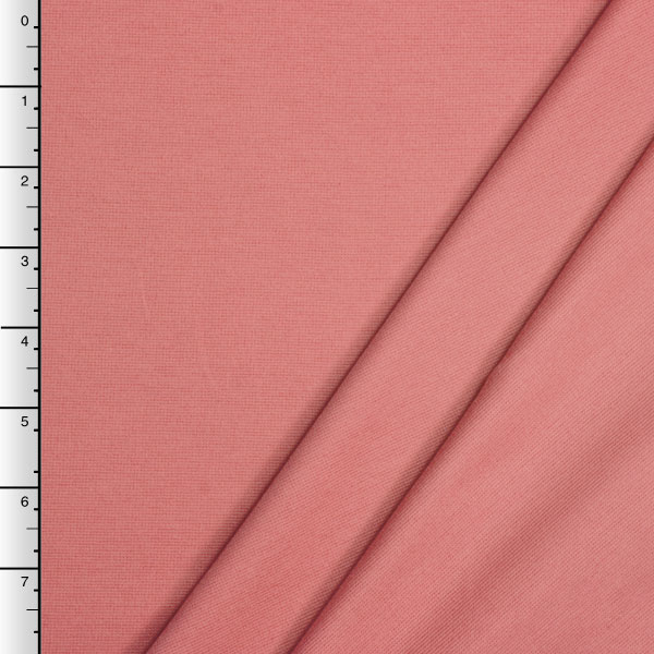 Soft Coral Midweight Stretch Ponte De Roma