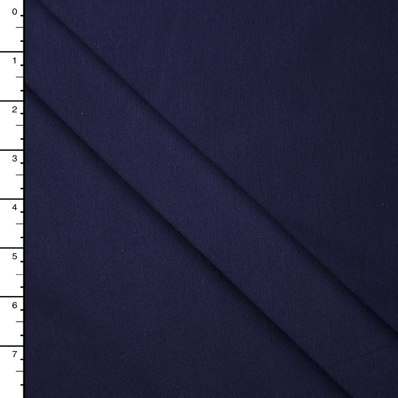 Navy Blue 4-way Stretch Heavy Ponte De Roma