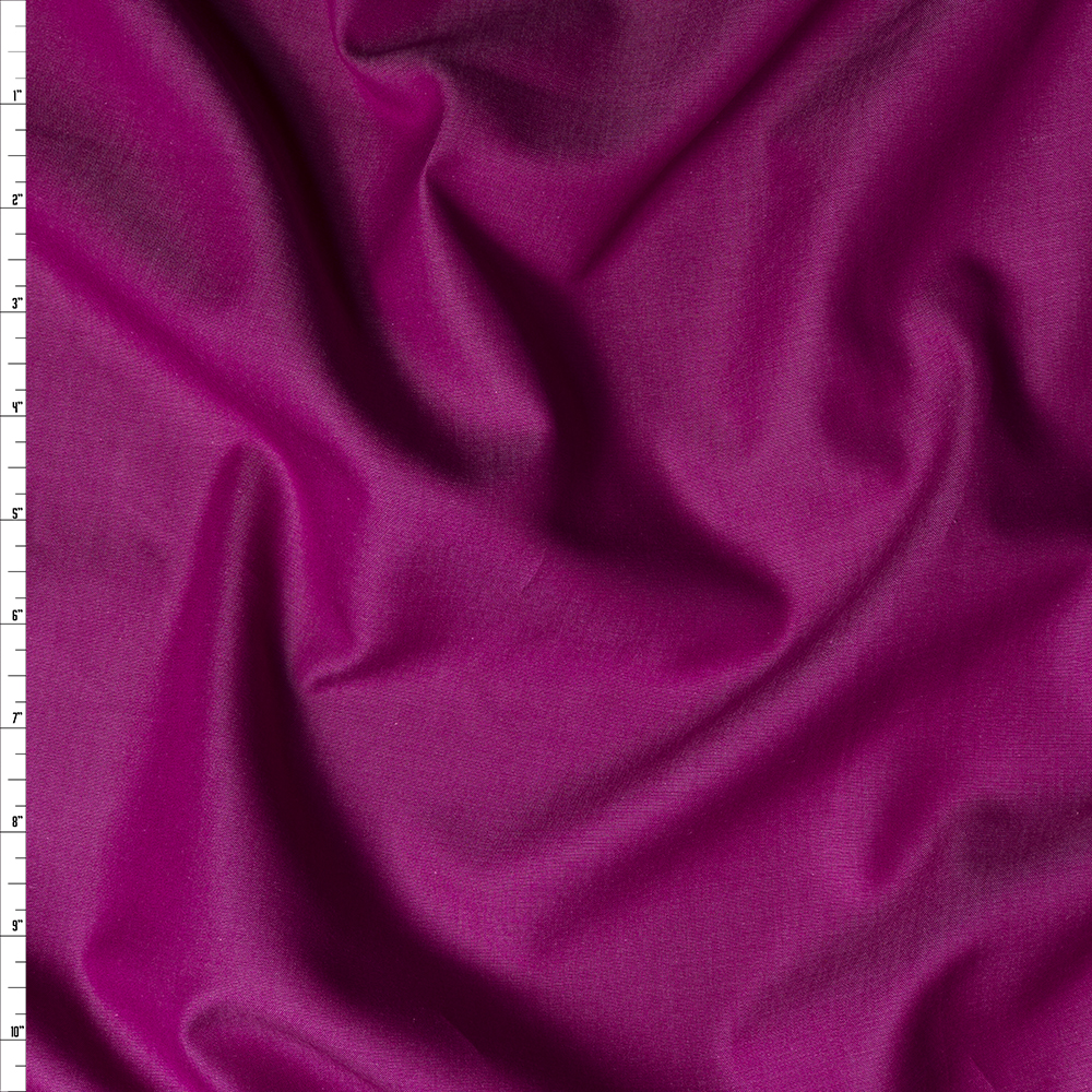 Magenta ‘Greenwich’ Fine Chambray by Robert Kaufman
