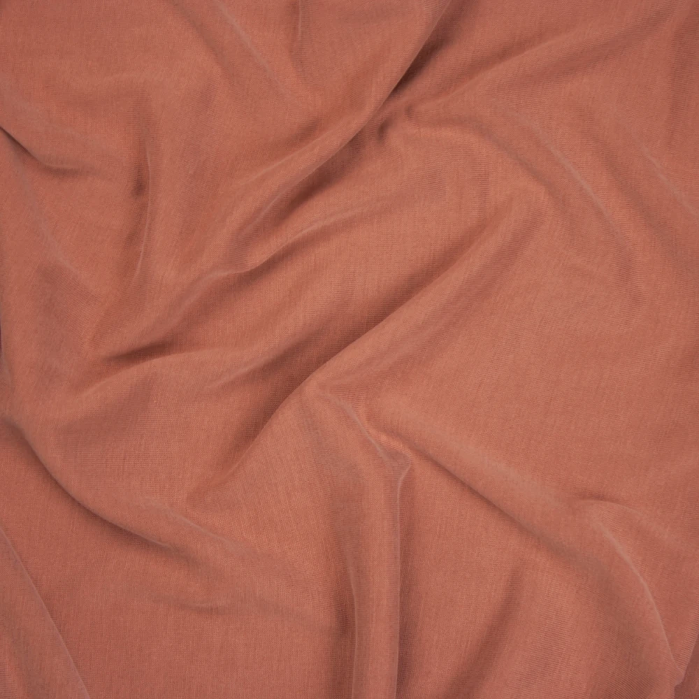 Soft Clay Brushed Modal Knit Fabric By The Yard - Wide shot