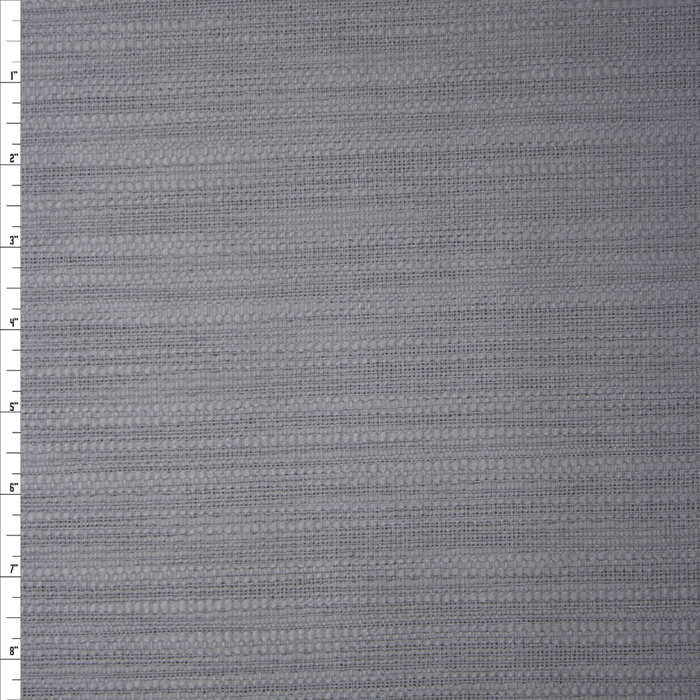 Platinum Cotton Boucle by Robert Kaufman Fabric By The Yard - Wide shot