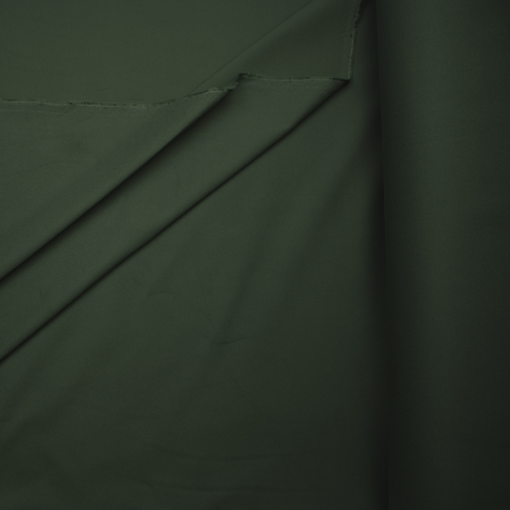 Forest Green Stretch Brushed Midweight Twill from ‘Ralph Lauren’ Fabric By The Yard - Wide shot