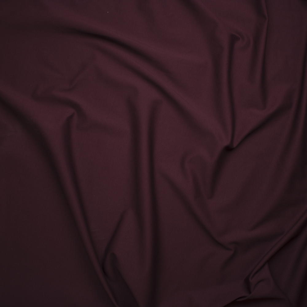 Wine Heavyweight Ponte De Roma Fabric By The Yard - Wide shot