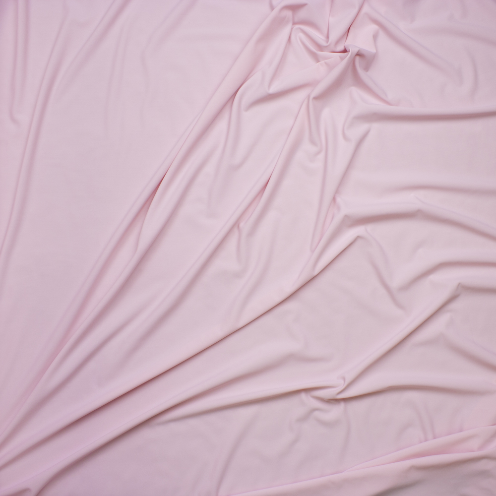 Light Pink 5.8 oz Nylon/Lycra Fabric By The Yard - Wide shot