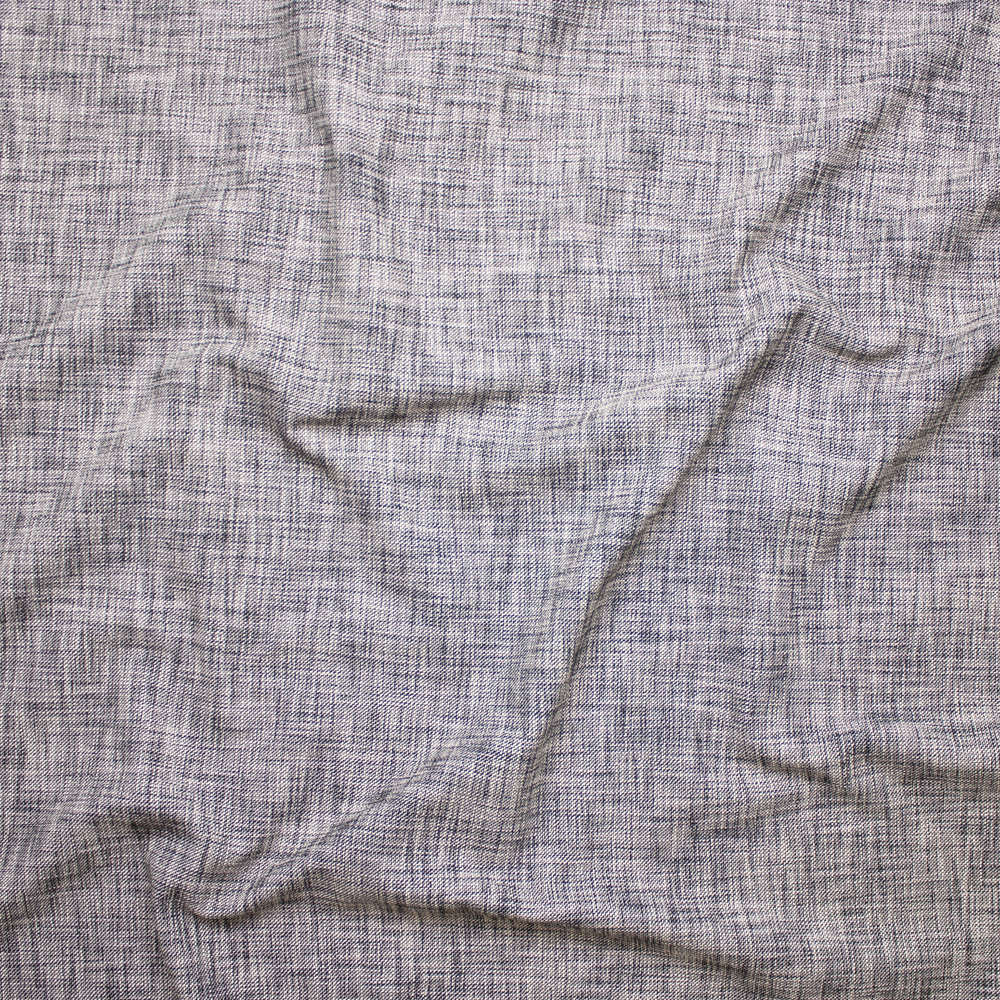 Black and White Textured Midweight Linen Look Suiting from 'Rebecca Taylor' Fabric By The Yard - Wide shot