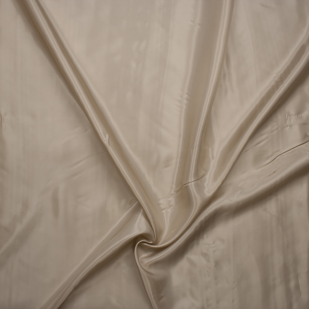 Tan Rayon Lining Fabric By The Yard - Wide shot