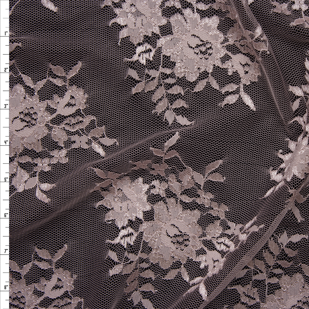 Blush Chantilly Lace Fabric By The Yard