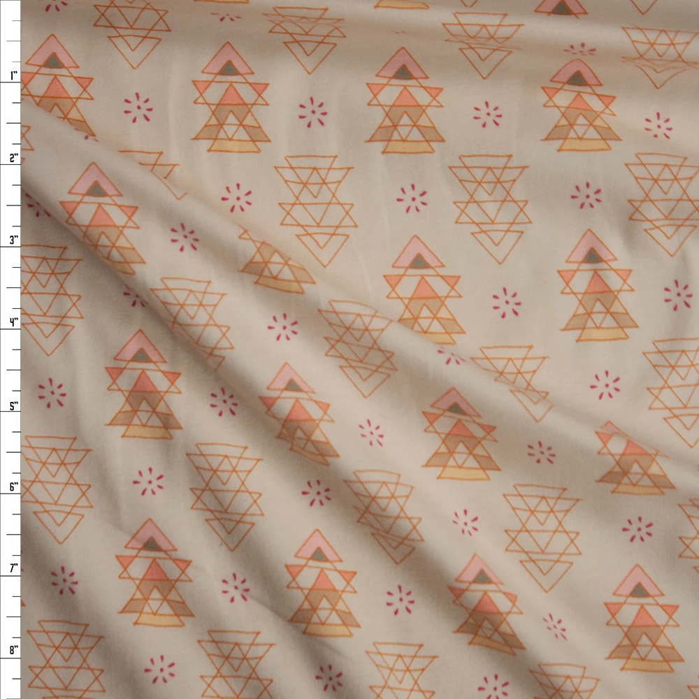 “Miniments Raw” Cotton Spandex Knit from Art Gallery Fabrics Fabric By The Yard