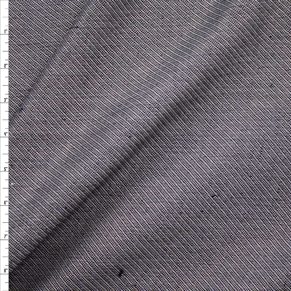 Grey Diagonal Weave Suiting Fabric By The Yard