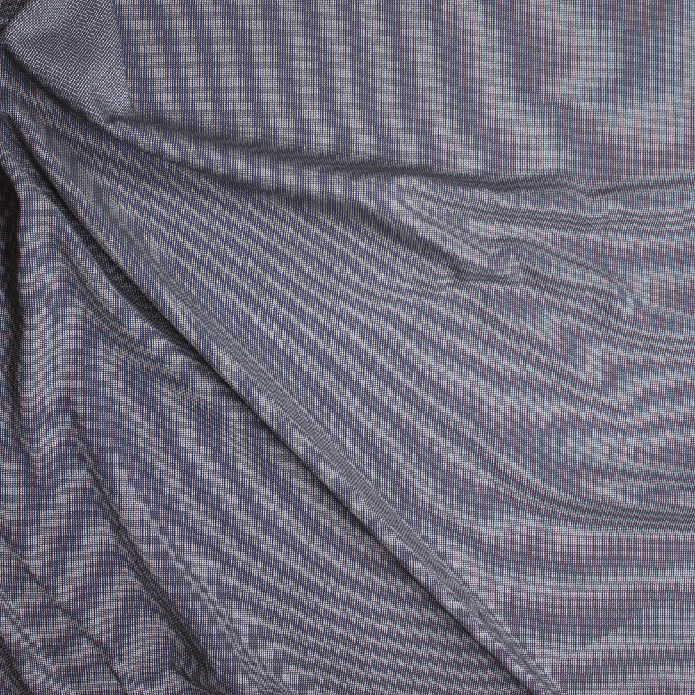 Grey and Black Vertical Stripe Suiting Fabric By The Yard - Wide shot