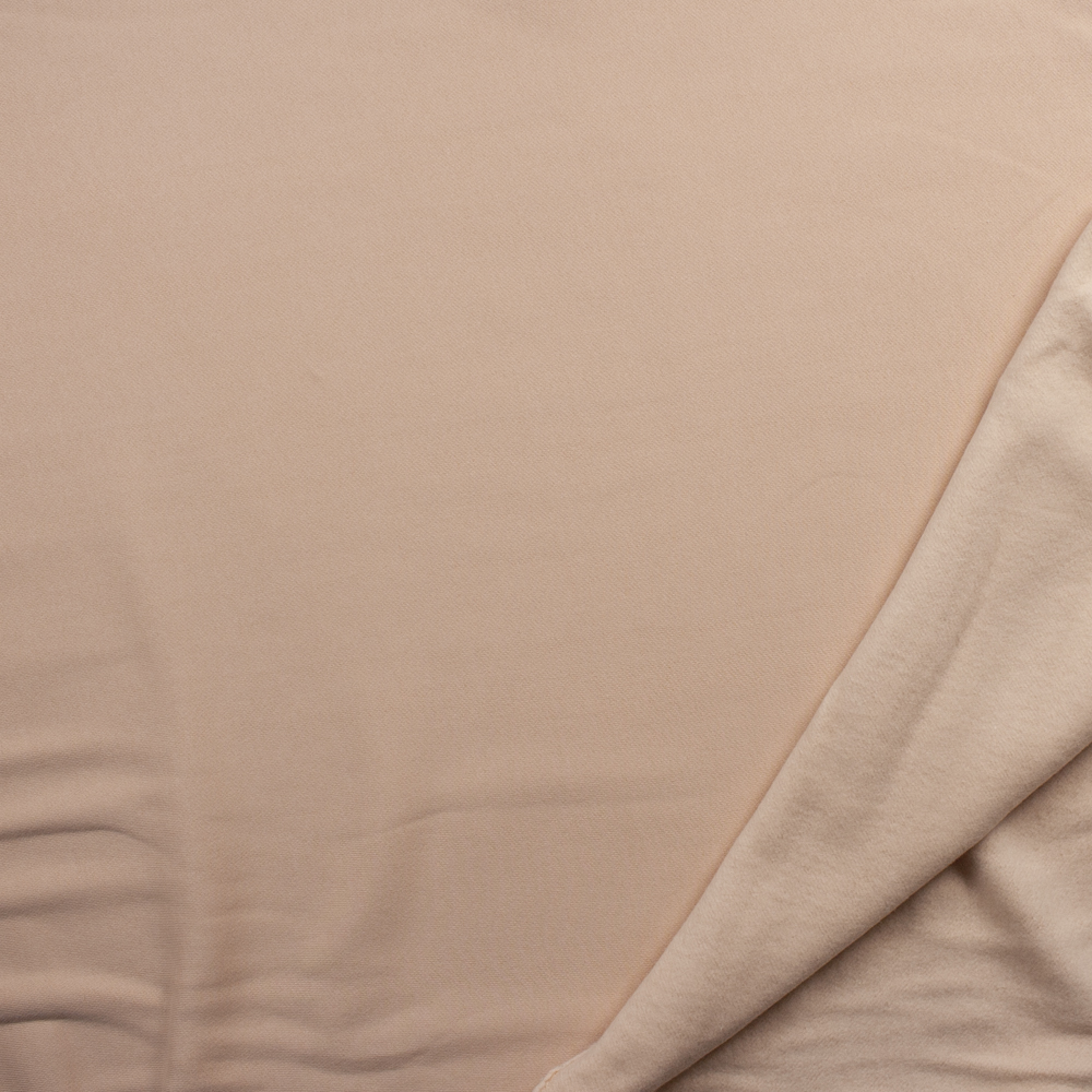 Peach Heavy Cotton Sweatshirt Fleece Fabric By The Yard - Wide shot