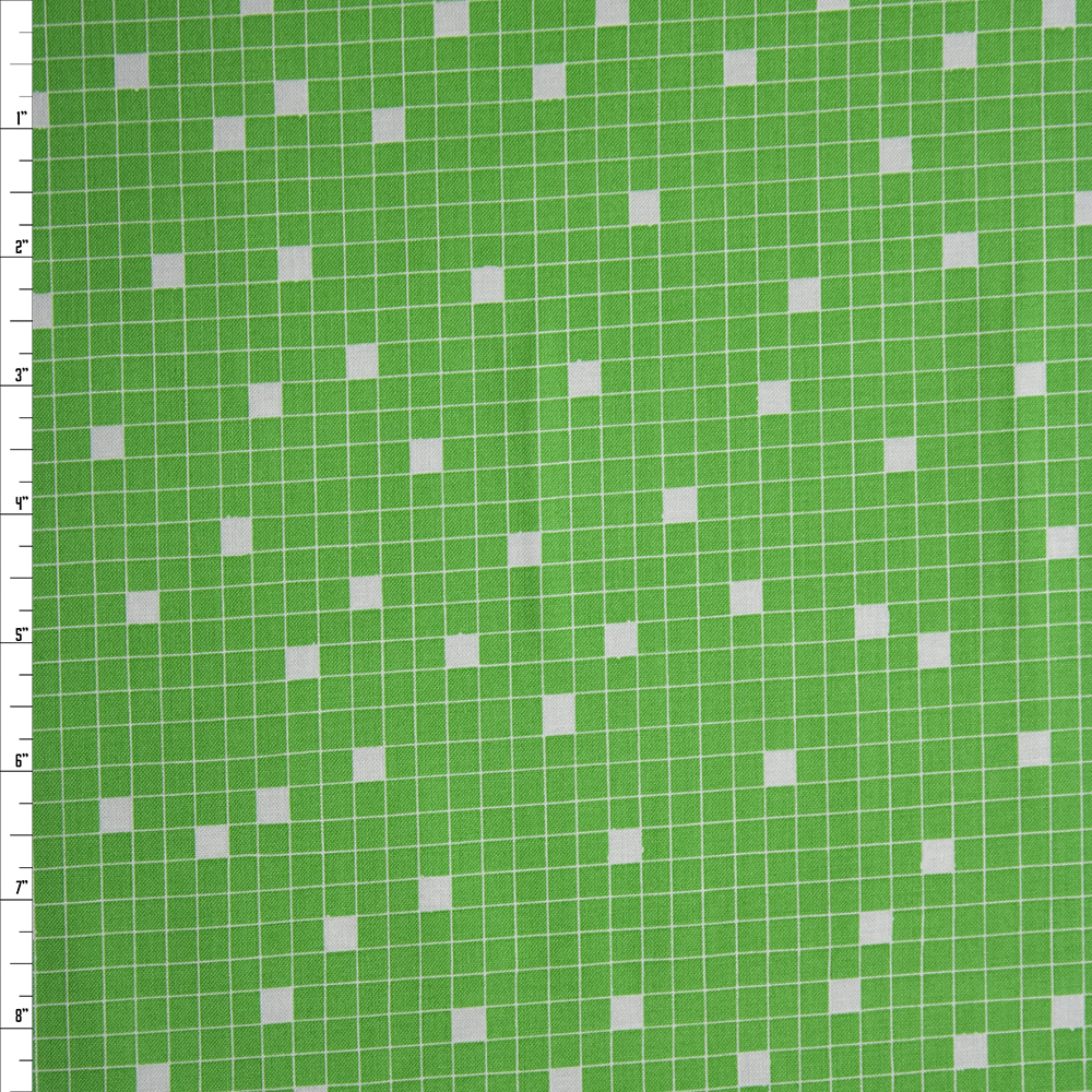 Wordplay Green by Wyndham Fabrics Quilter's Cotton Print Fabric By The Yard