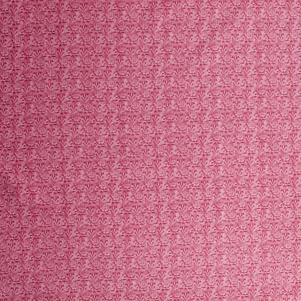Natural Beauty Bird Dark Rose by Paintbrush Studios Quilter's Cotton Print Fabric By The Yard - Wide shot