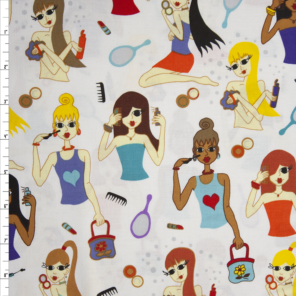 Screen Print D by Robert Kaufman Quilter's Cotton Print Fabric By The Yard
