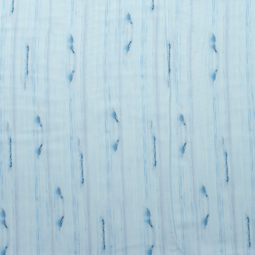Chelsea Grain Blue by Robert Kaufman Quilter’s Cotton Fabric By The Yard - Wide shot