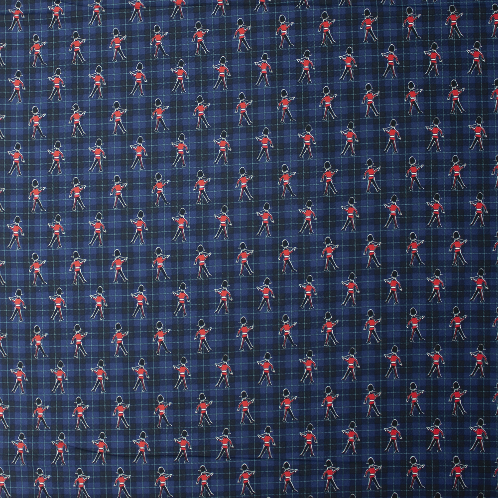 Next Stop, London by Robert Kaufman Quilter’s Cotton Fabric By The Yard - Wide shot