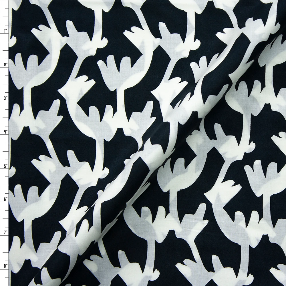 Twigged Path Starred Cotton Voile by Art Gallery Fabrics Fabric By The Yard