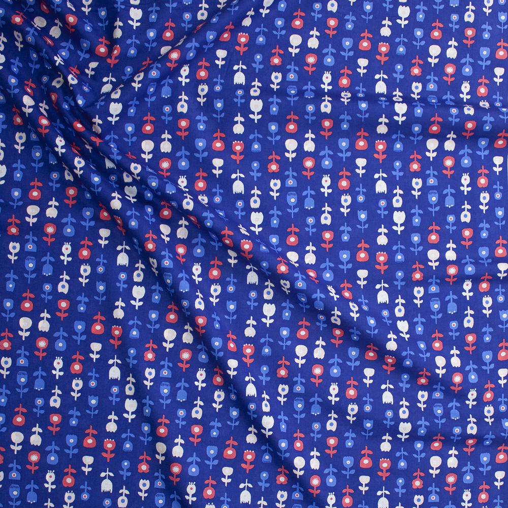 De Roos Donker Cotton Voile by Art Gallery Fabrics Fabric By The Yard - Wide shot