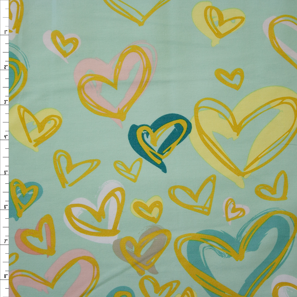 Where the Heart Is Reverie Border Print Quilter's Cotton from Art Gallery Fabrics Fabric By The Yard