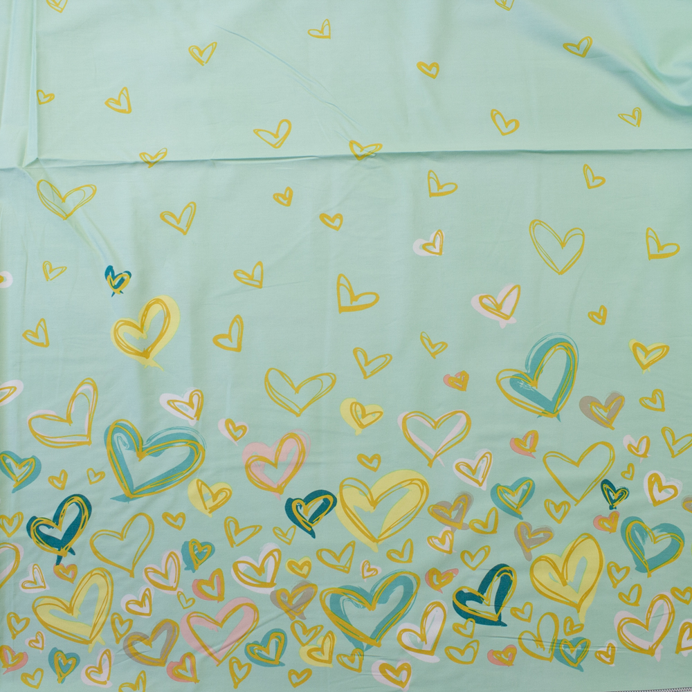 Where the Heart Is Reverie Border Print Quilter's Cotton from Art Gallery Fabrics Fabric By The Yard - Wide shot