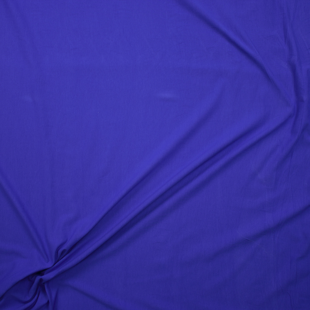 Royal Stretch Cotton/Spandex Jersey Knit Fabric By The Yard - Wide shot