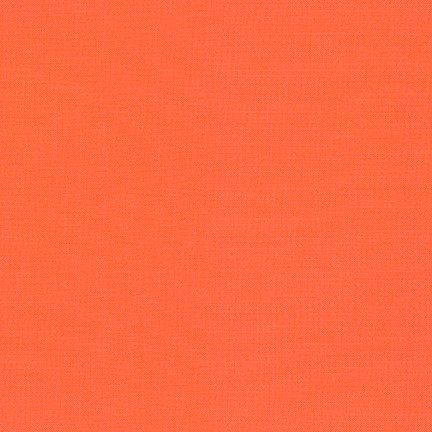 Orangeade Kona Cotton by Robert Kaufman