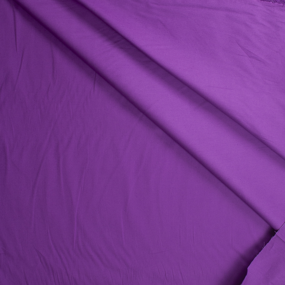 Purple Stretch Cotton Broadcloth Fabric By The Yard - Wide shot