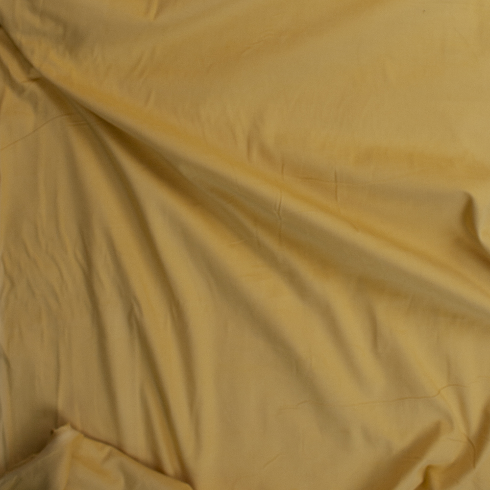 Light Yellow Baby Wale Corduroy Fabric By The Yard - Wide shot