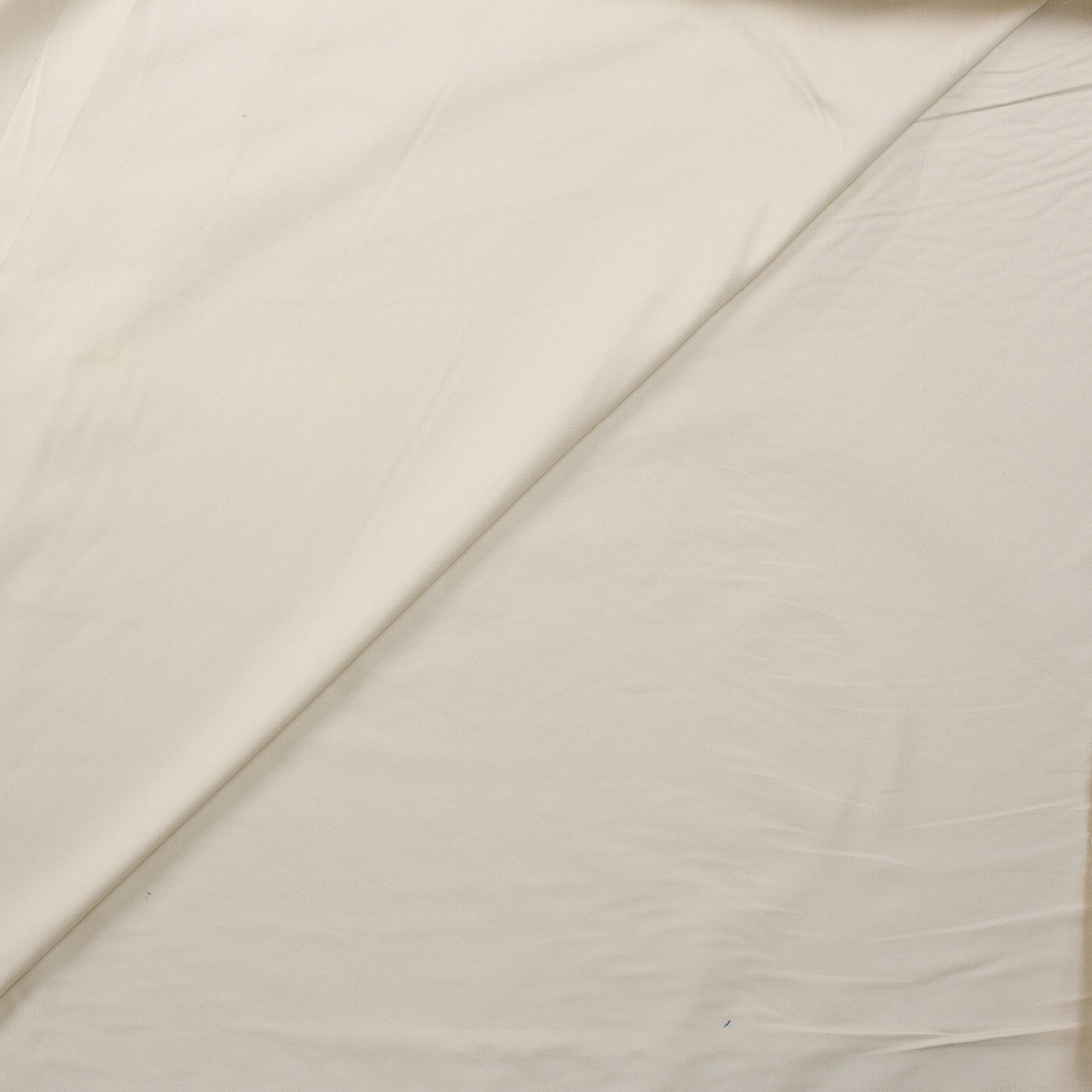 Ivory Designer Cotton Twill Fabric By The Yard - Wide shot