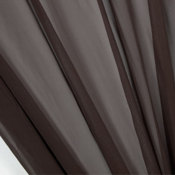 Brown 45" Chiffon